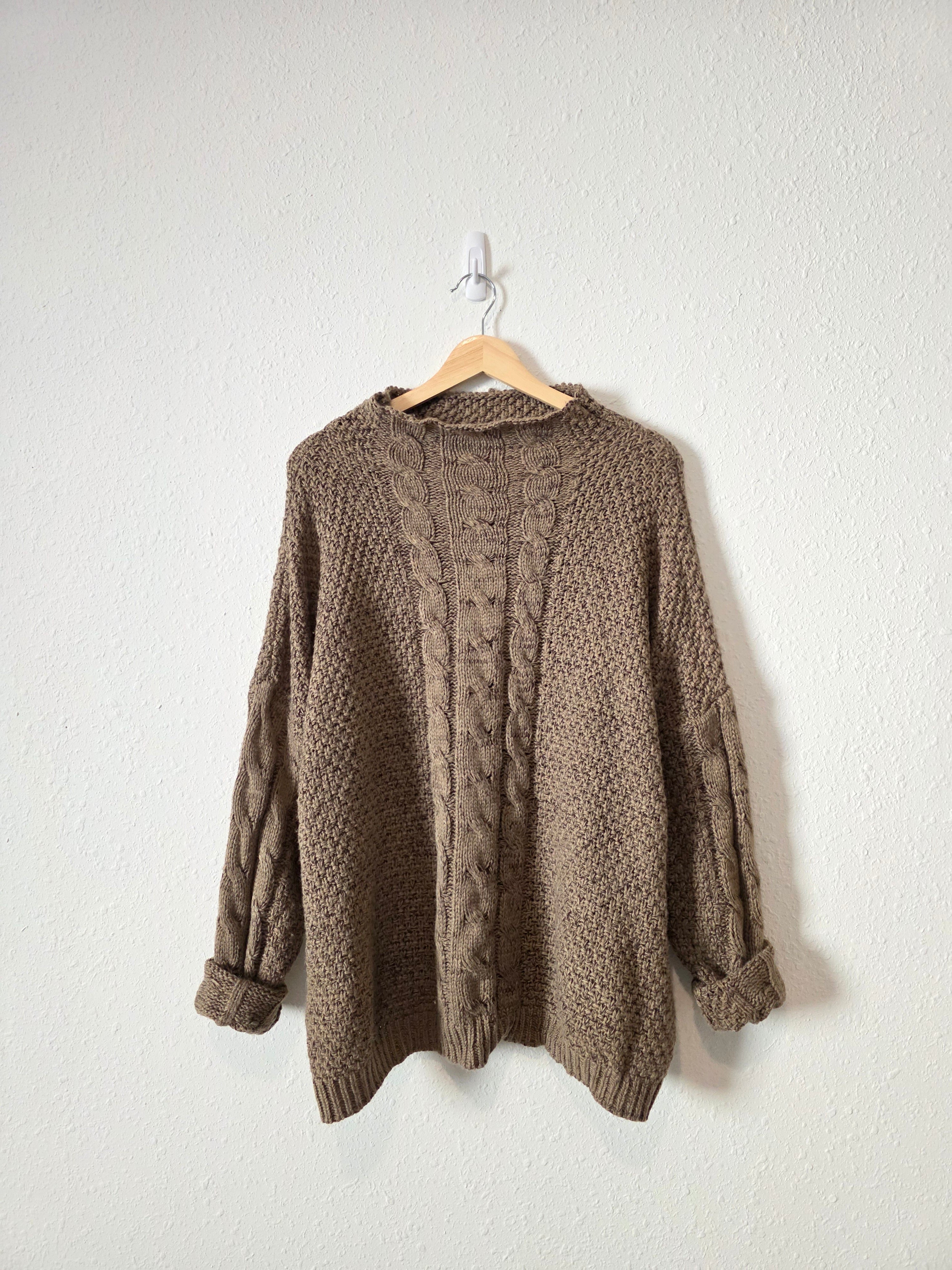 Umgee Chunky Oversized Sweater (1X)