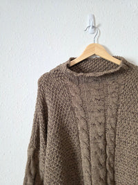 Umgee Chunky Oversized Sweater (1X)