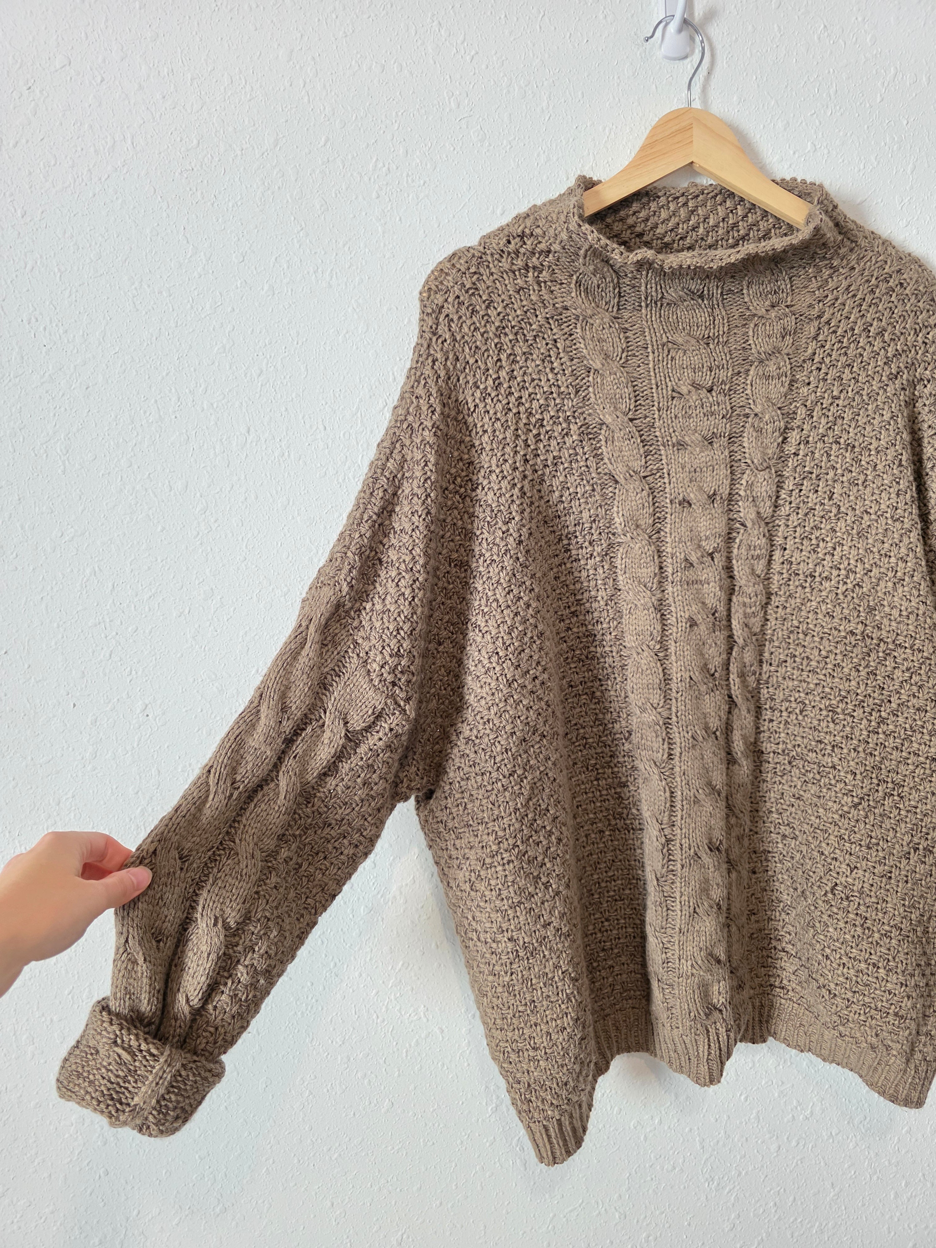 Umgee Chunky Oversized Sweater (1X)