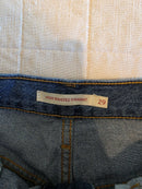 Levi's High Waisted Straight Jeans (29)