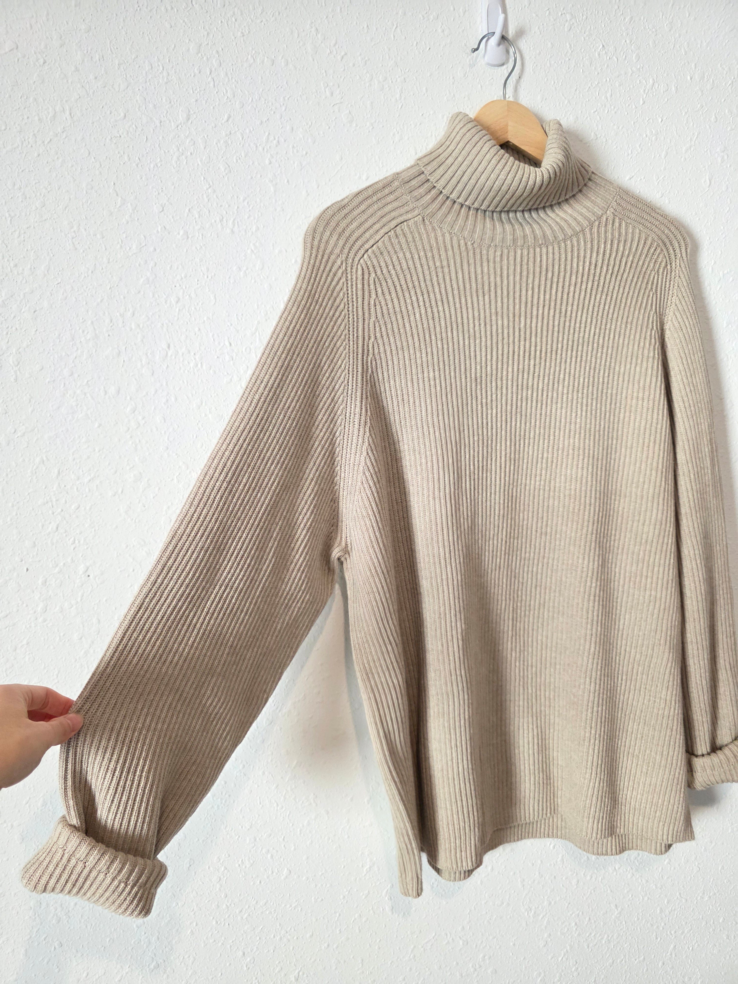 Vintage Gap Ribbed Turtleneck Sweater (XL)