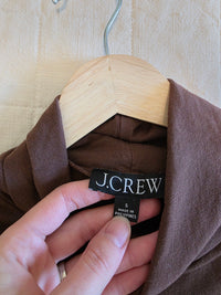 J.Crew Brown Cotton Turtleneck Top (S)