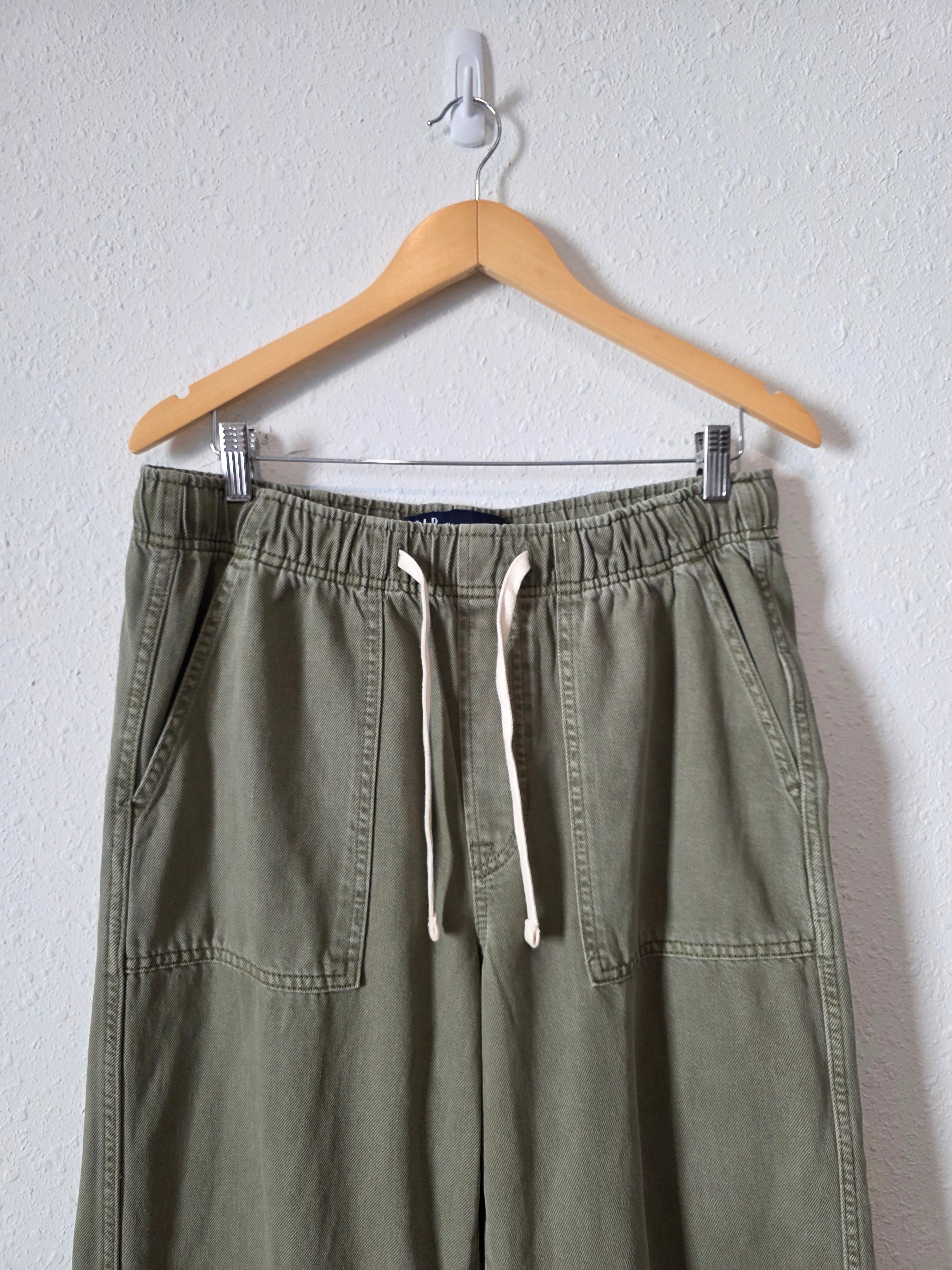 Gap Olive Easy Barrel Jeans (M)