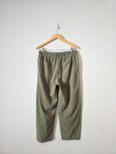 Gap Olive Easy Barrel Jeans (M)