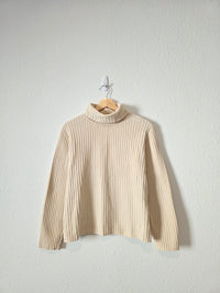 Vintage J.Crew Cotton Turtleneck Sweater (M)