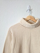 Vintage J.Crew Cotton Turtleneck Sweater (M)