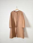 Uniqlo Long Wool Blend Coat (M)