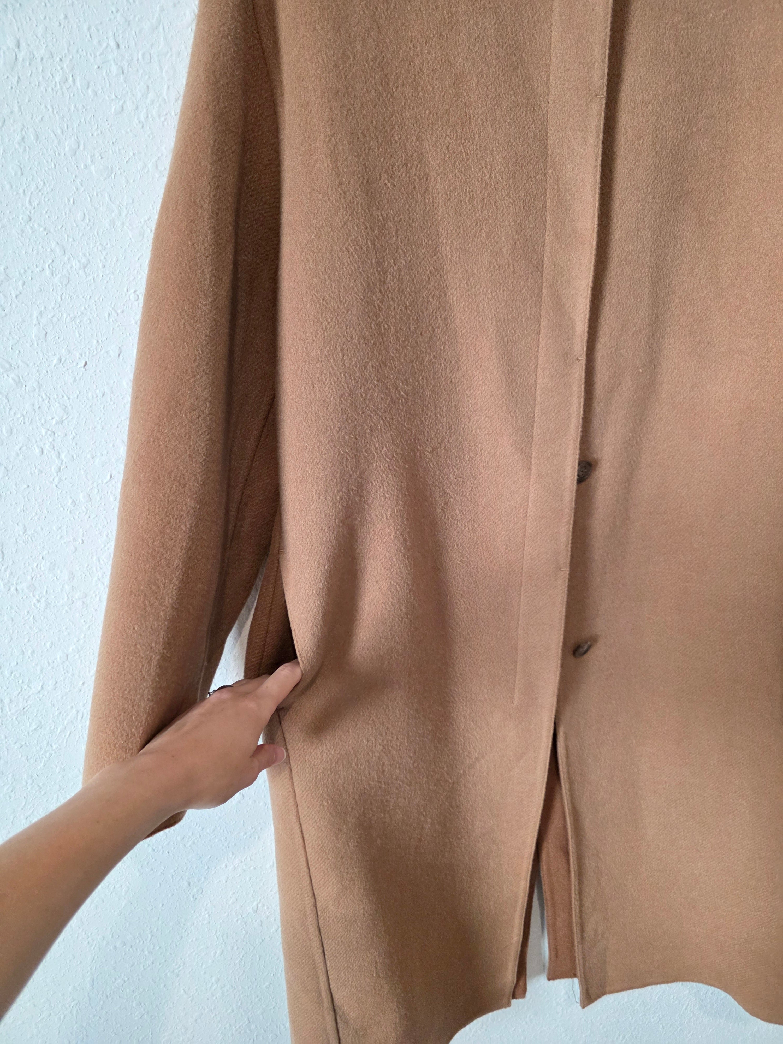 Uniqlo Long Wool Blend Coat (M)