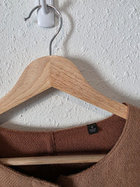 Uniqlo Long Wool Blend Coat (M)