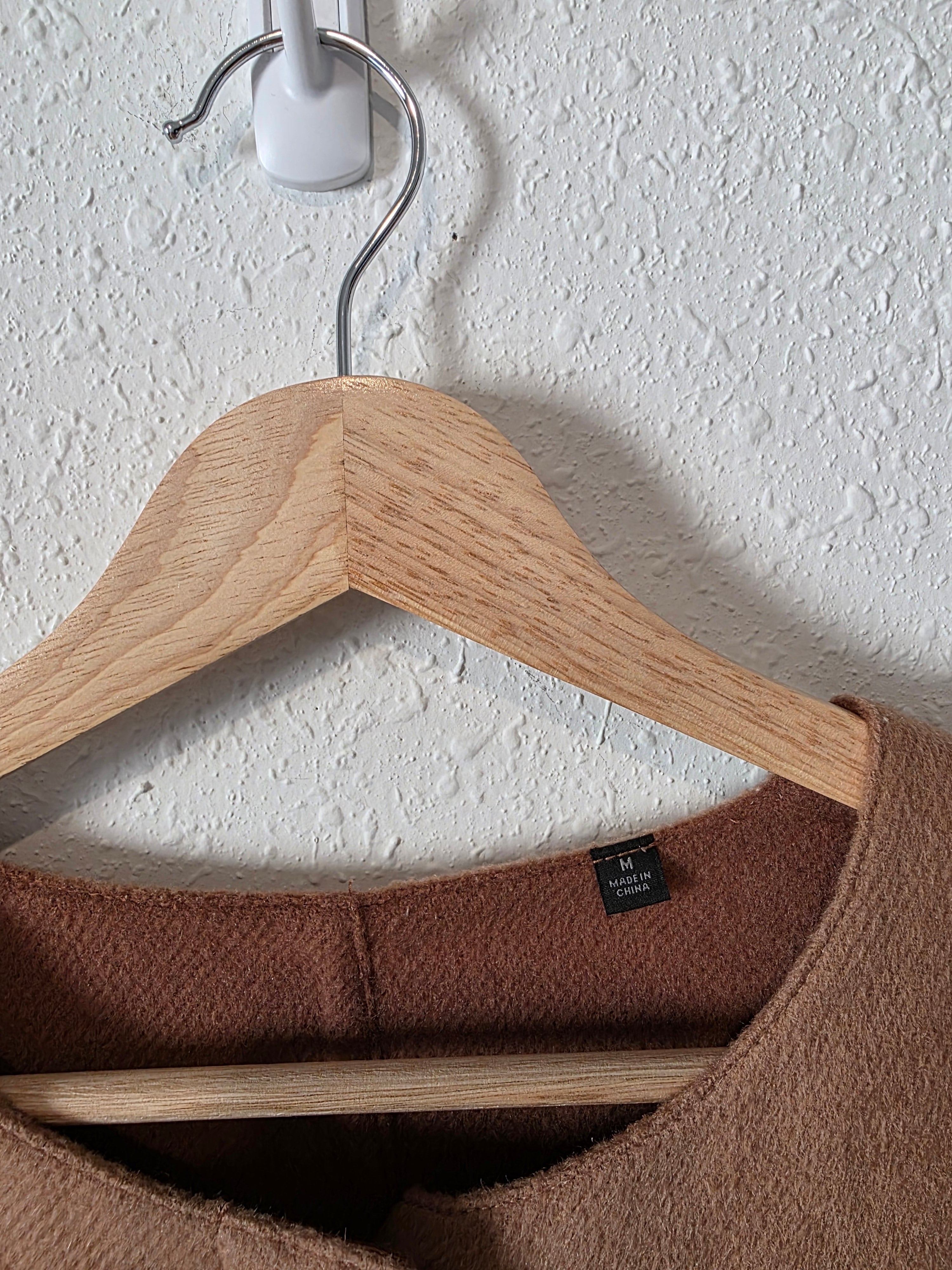 Uniqlo Long Wool Blend Coat (M)