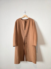 Uniqlo Long Wool Blend Coat (M)