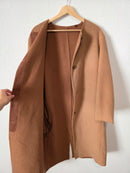 Uniqlo Long Wool Blend Coat (M)