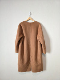 Uniqlo Long Wool Blend Coat (M)