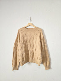&Merci Chunky Textured Sweater (L)