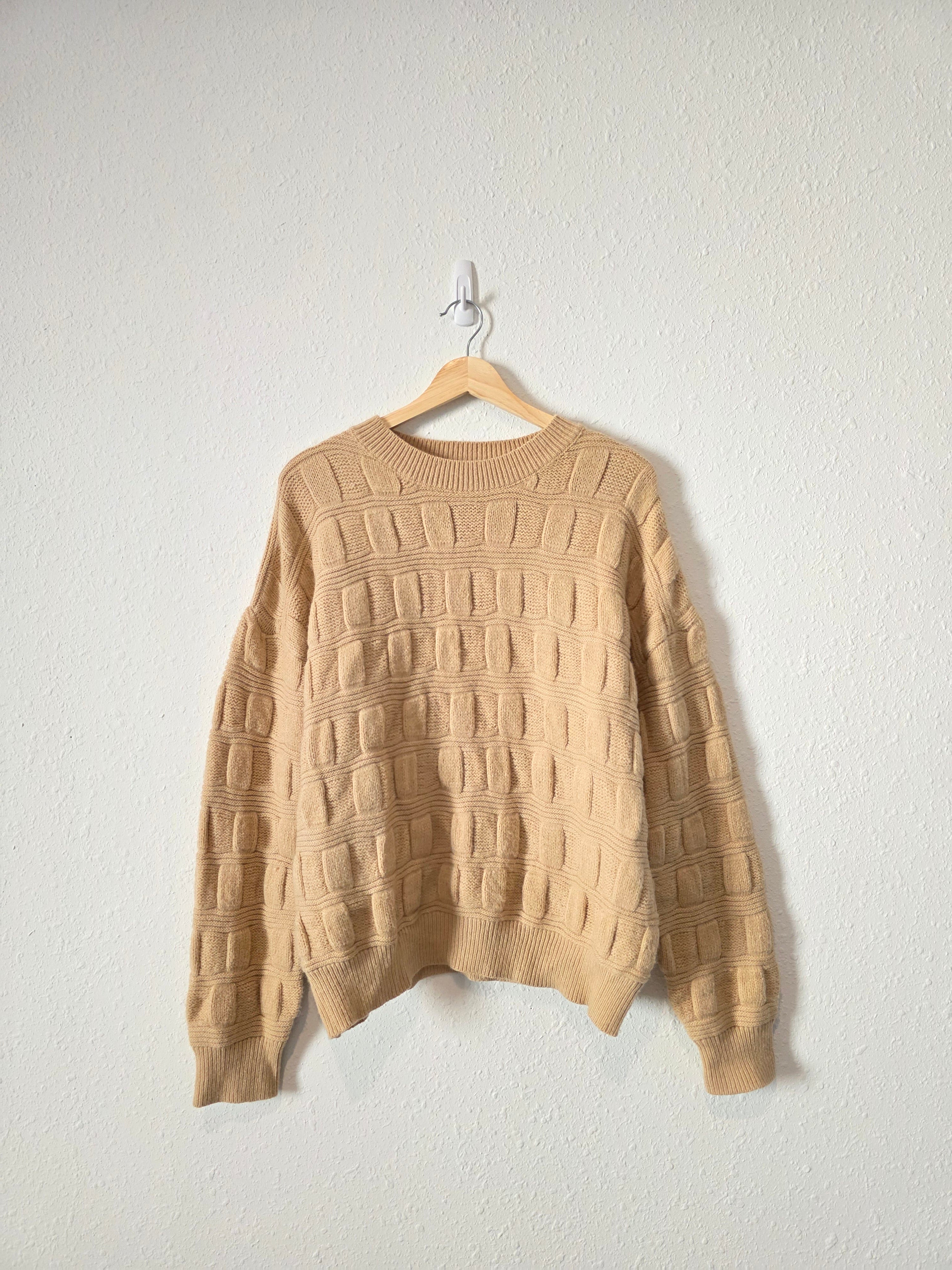 &Merci Chunky Textured Sweater (L)
