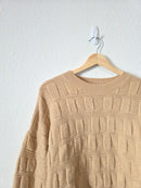 &Merci Chunky Textured Sweater (L)