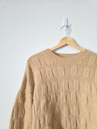 &Merci Chunky Textured Sweater (L)