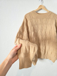 &Merci Chunky Textured Sweater (L)