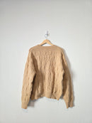 &Merci Chunky Textured Sweater (L)