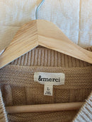 &Merci Chunky Textured Sweater (L)