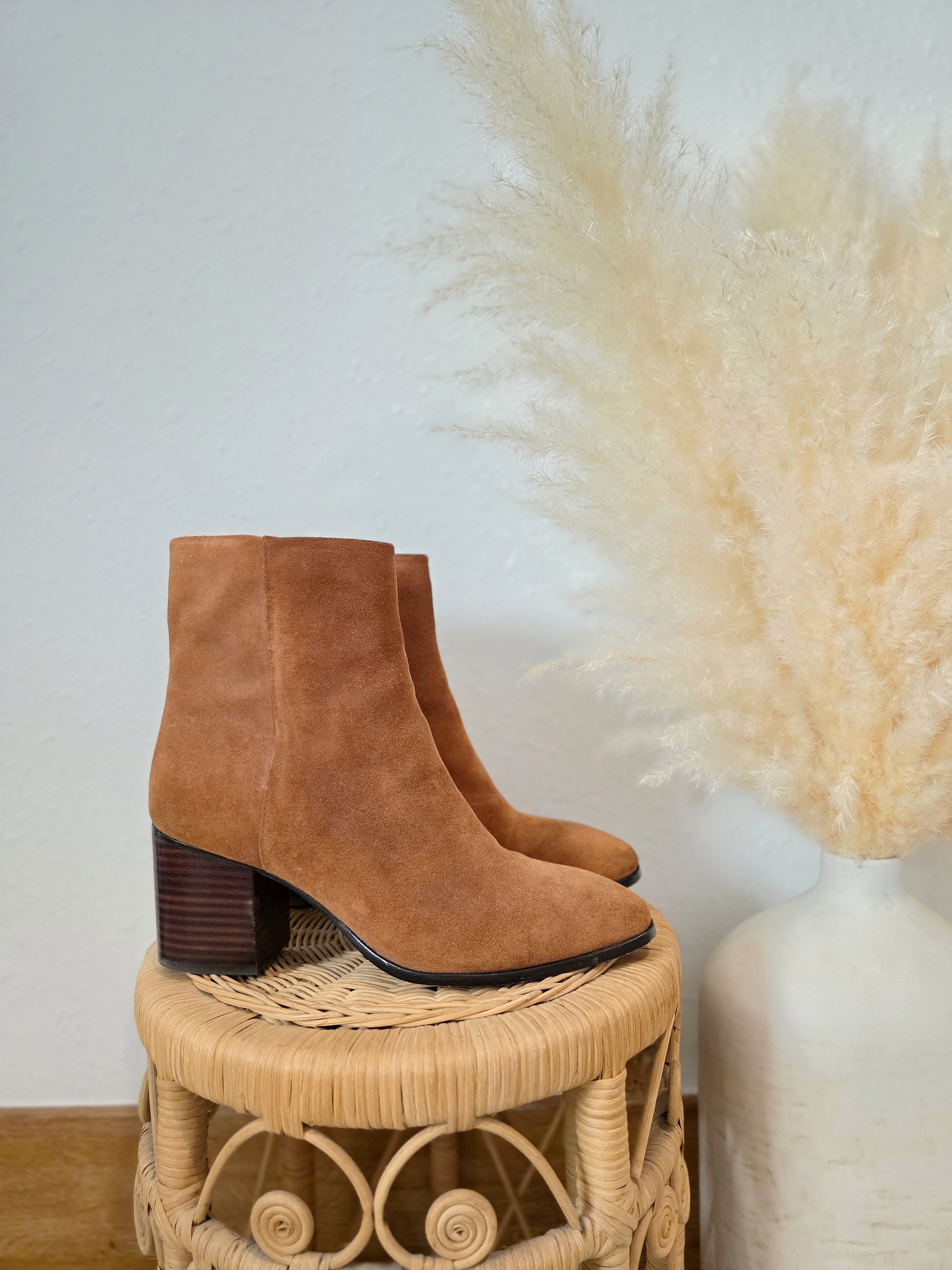 J.Crew Leather Suede Boots (9.5)