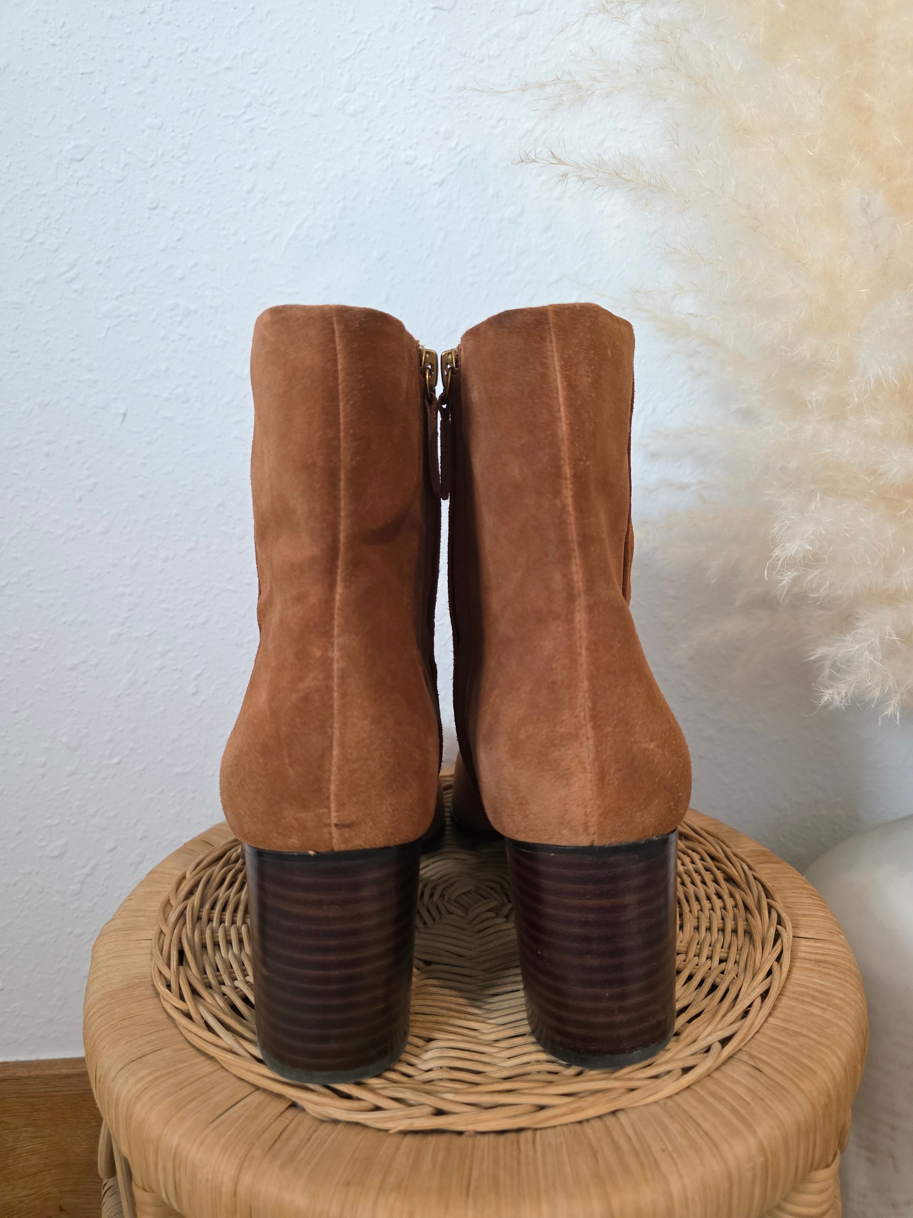 J.Crew Leather Suede Boots (9.5)