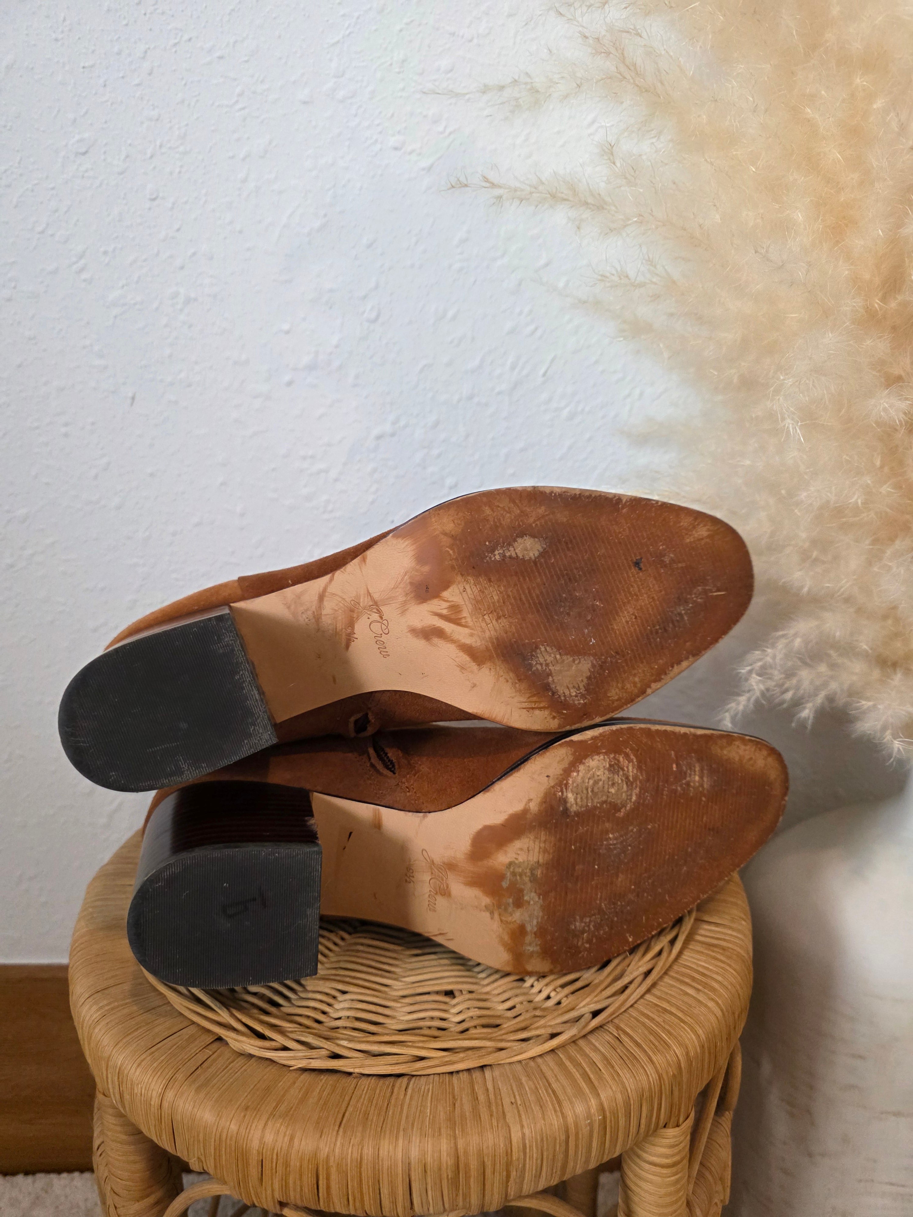 J.Crew Leather Suede Boots (9.5)