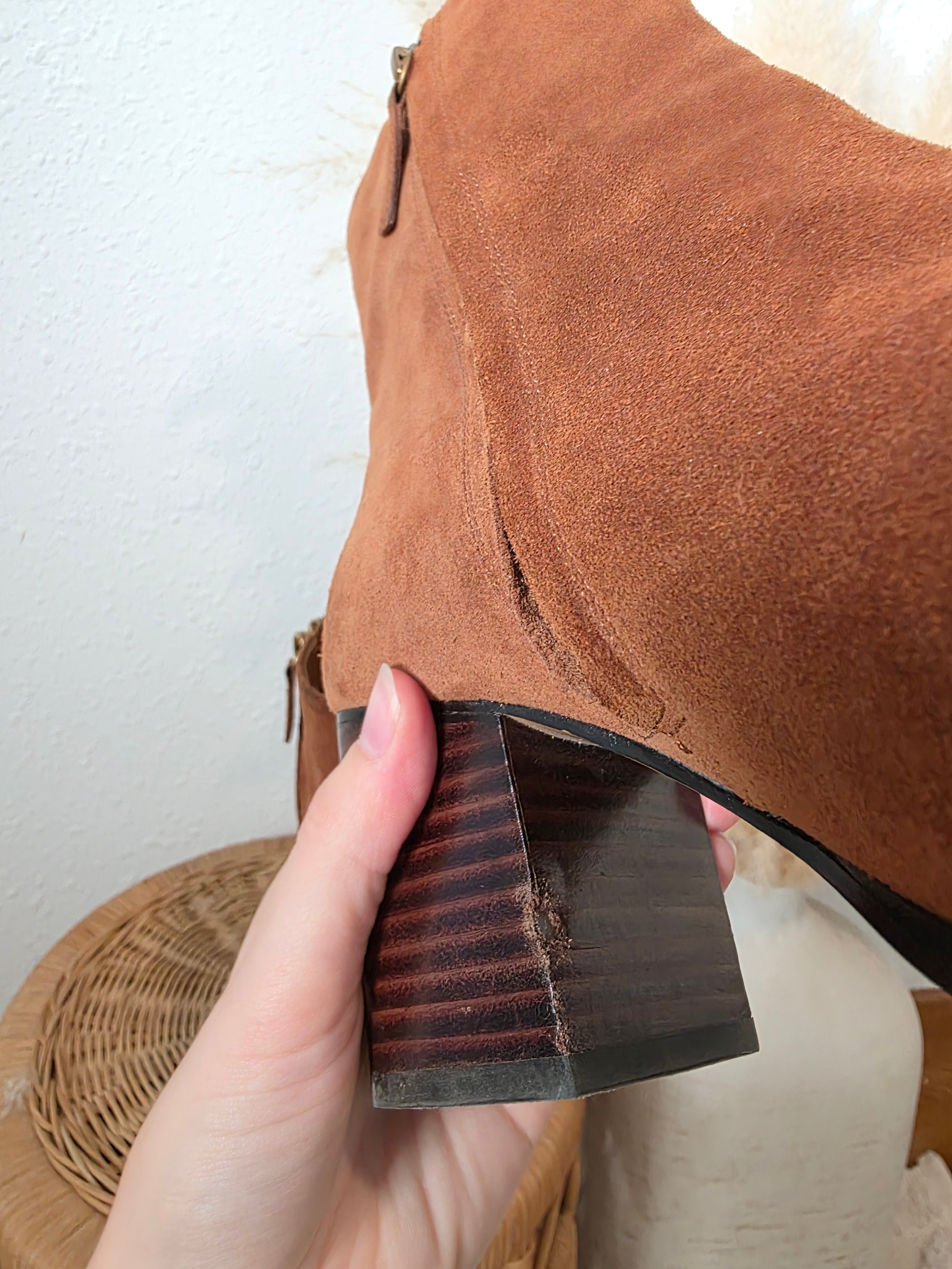 J.Crew Leather Suede Boots (9.5)