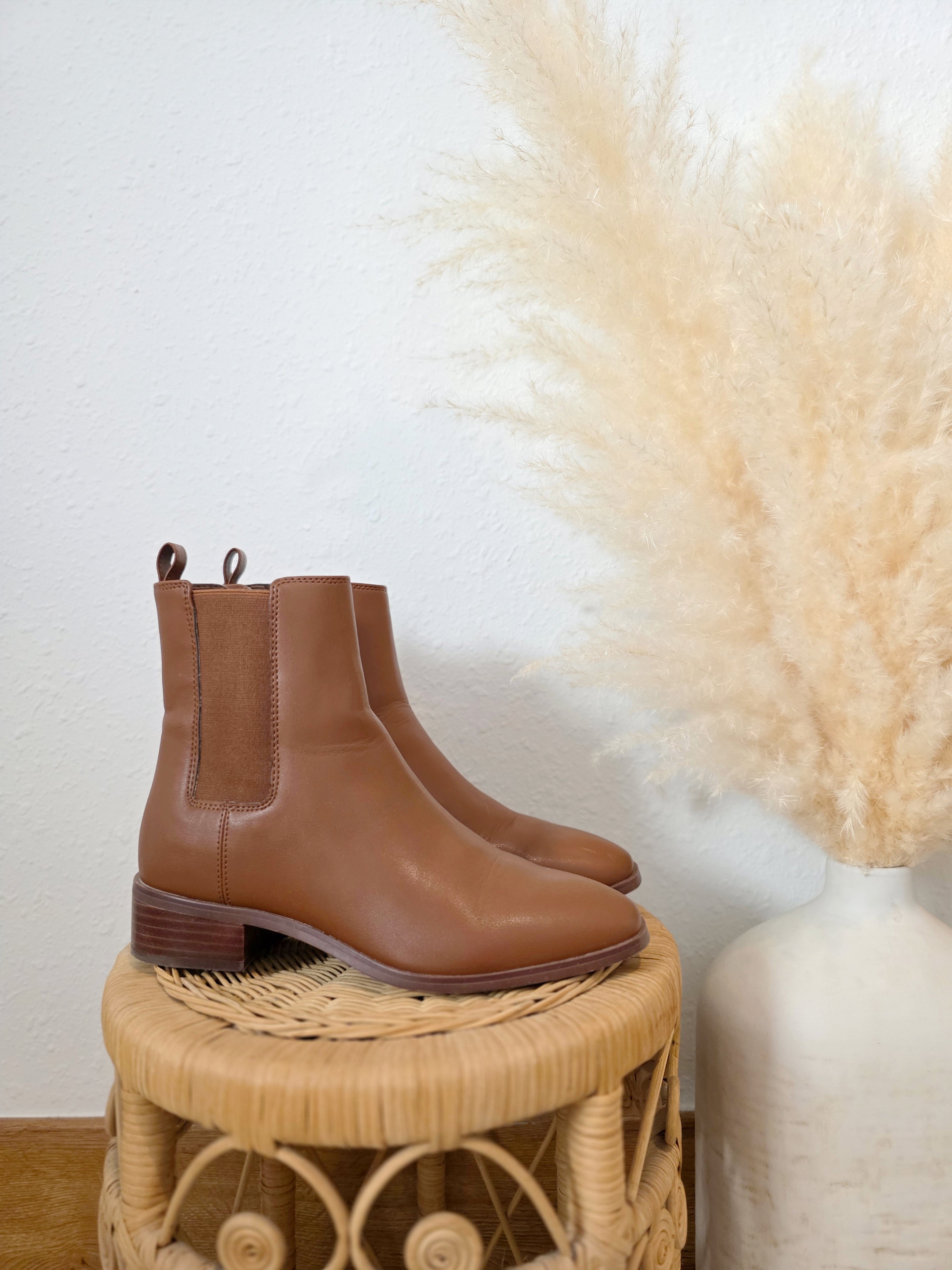 J.Crew Brown Chelsea Boots (8)