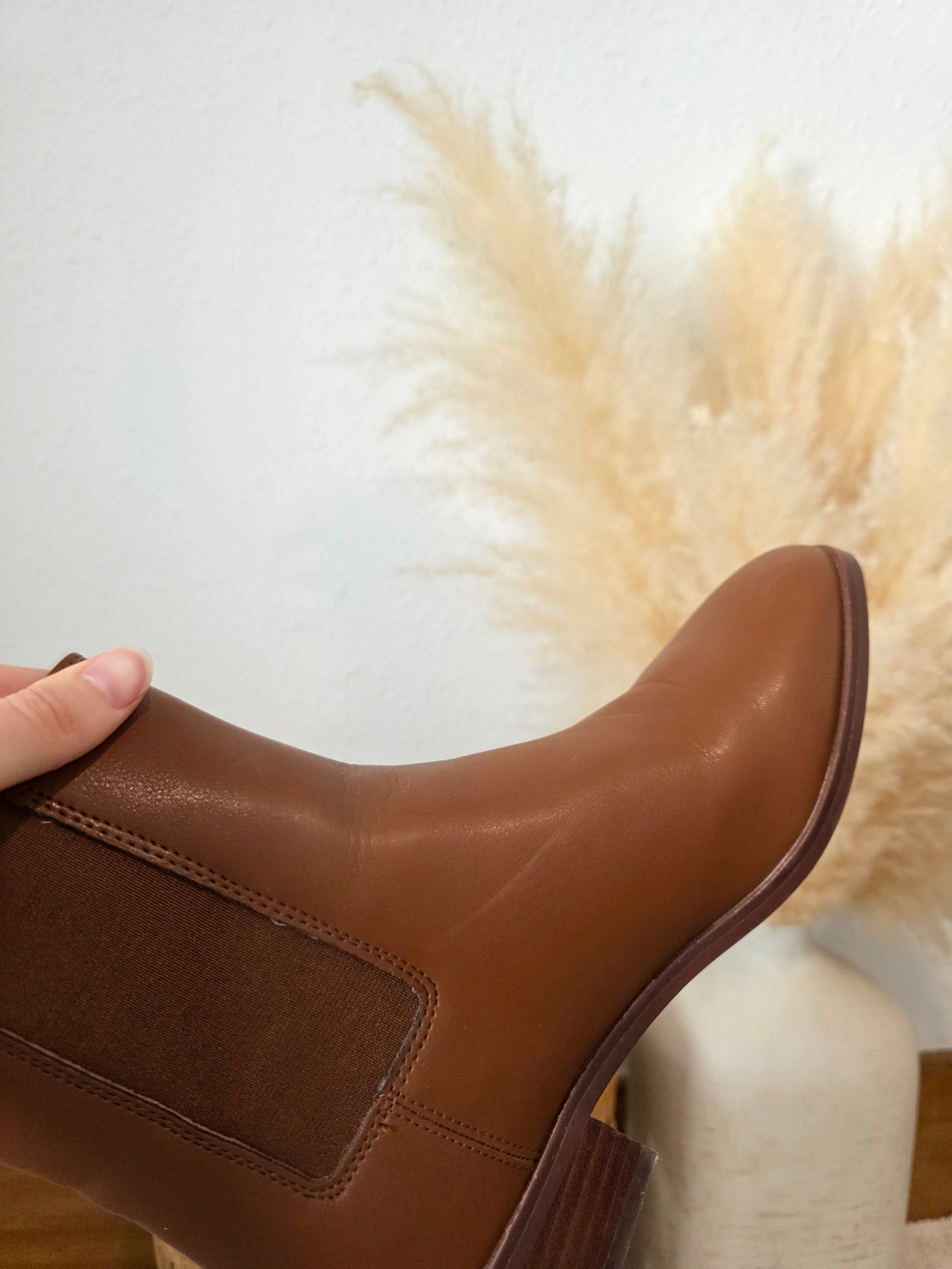 J.Crew Brown Chelsea Boots (8)