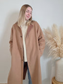 Uniqlo Long Wool Blend Coat (M)
