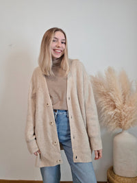 Cozy Oversized Cardigan Sweater (L)