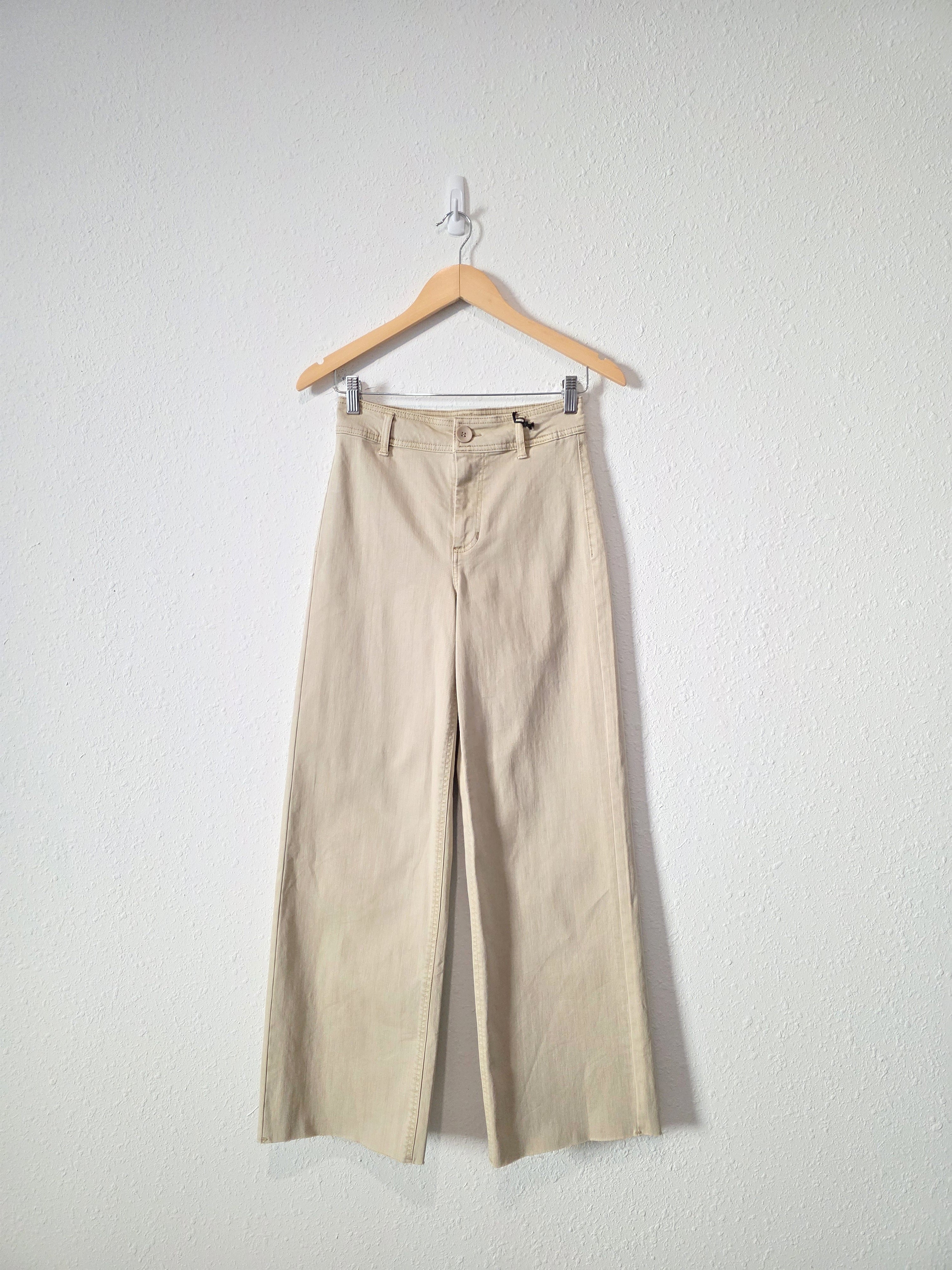 NEW Oat Neutral Wide Leg Jeans (2/26)