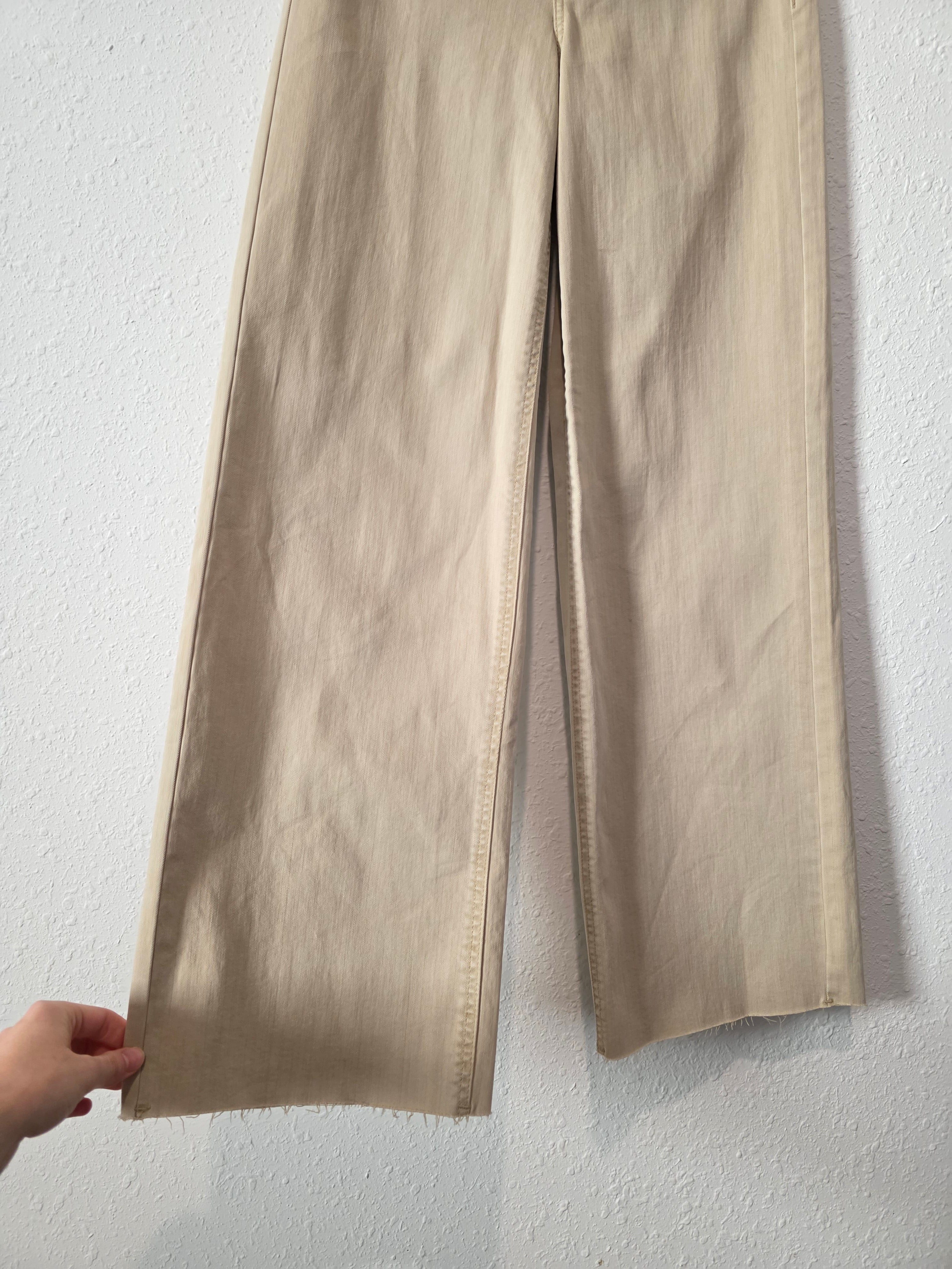 NEW Oat Neutral Wide Leg Jeans (2/26)