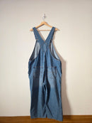 Baggy Wide Leg Denim Overalls (20)