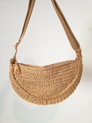 Uniqlo Raffia Crossbody Bag