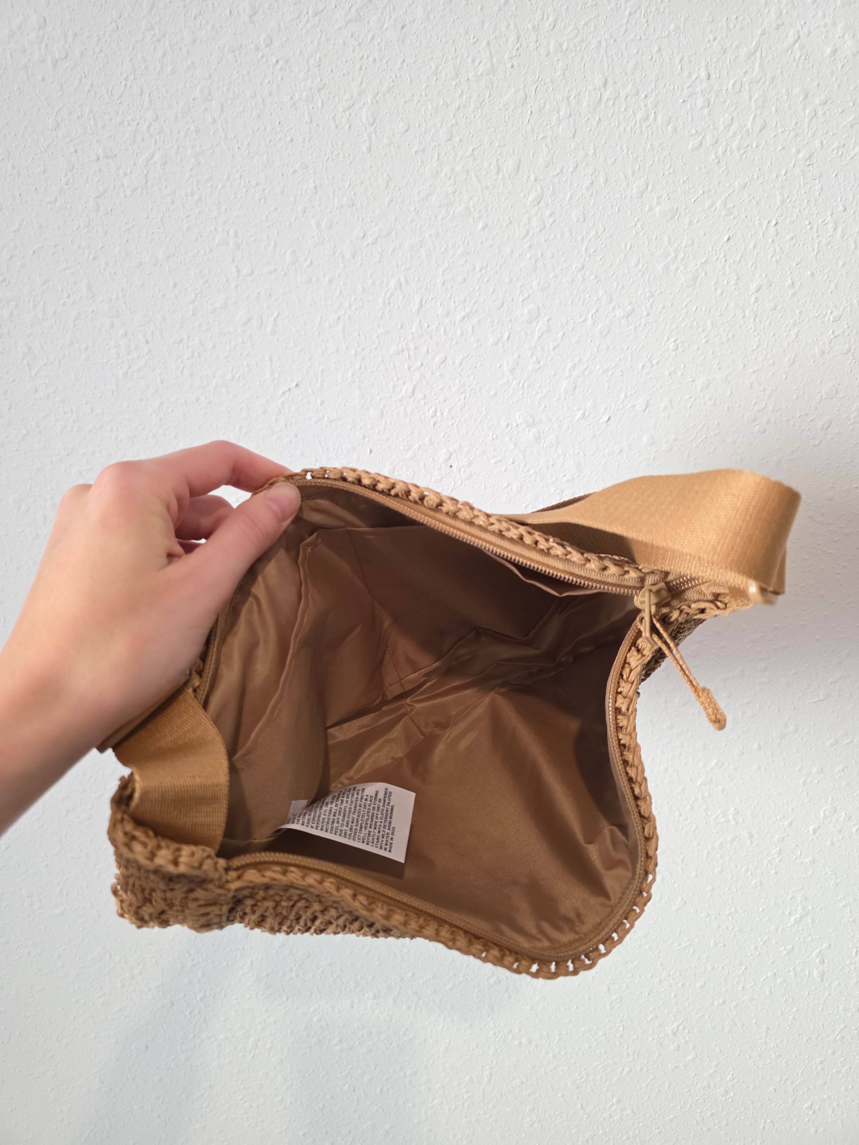 Uniqlo Raffia Crossbody Bag