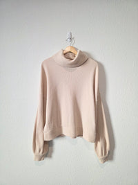 Banana Republic Waffle Turtleneck Sweater (L)