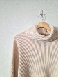 Banana Republic Waffle Turtleneck Sweater (L)