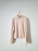 Banana Republic Waffle Turtleneck Sweater (L)