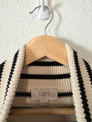 Loft Striped Turtleneck Sweater (XS)
