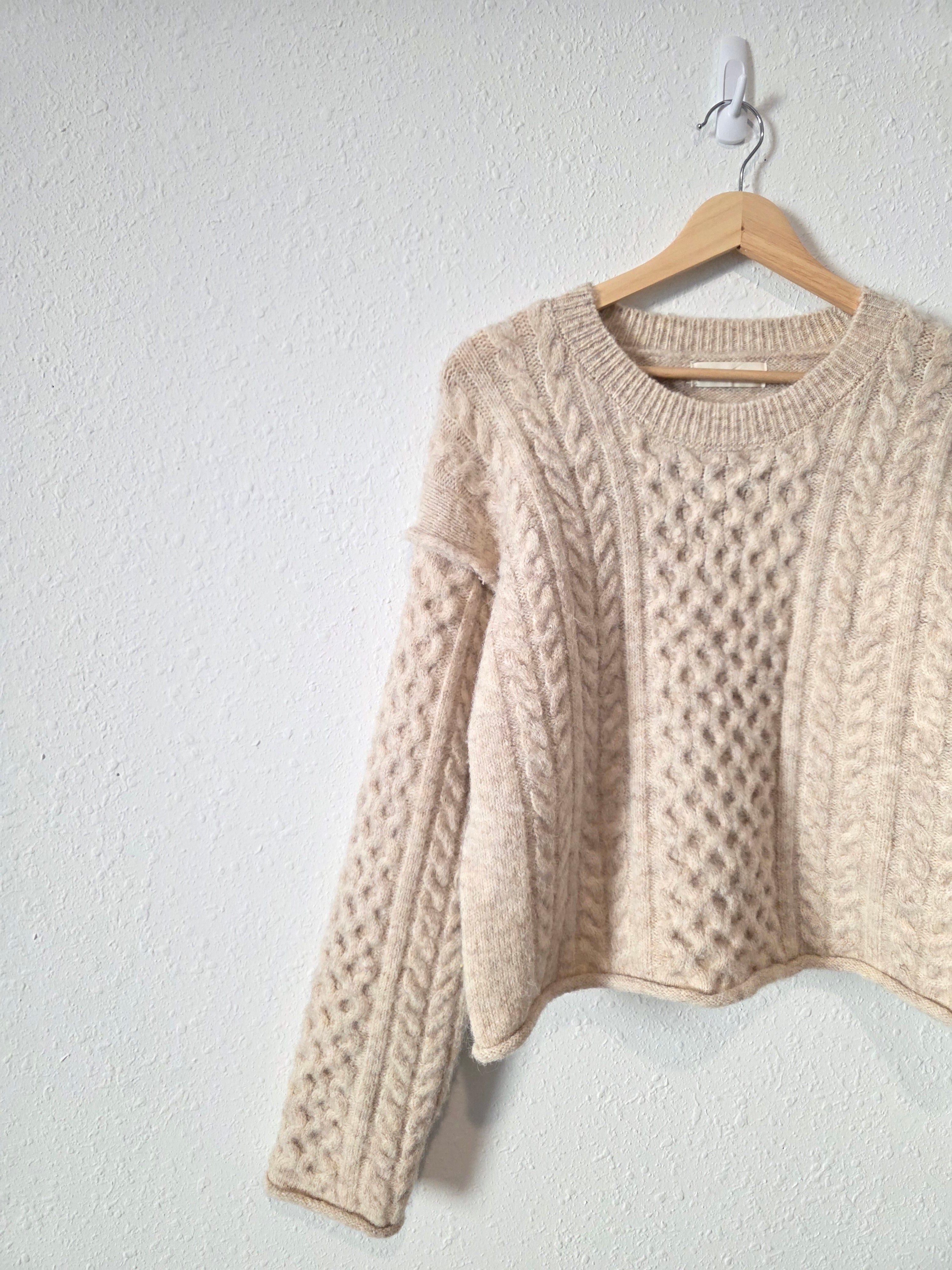 By Together Cable Knit Sweater (L)