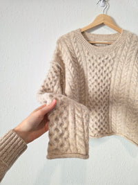 By Together Cable Knit Sweater (L)