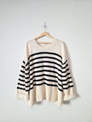 Gap Striped Cotton Sweater (XXL)