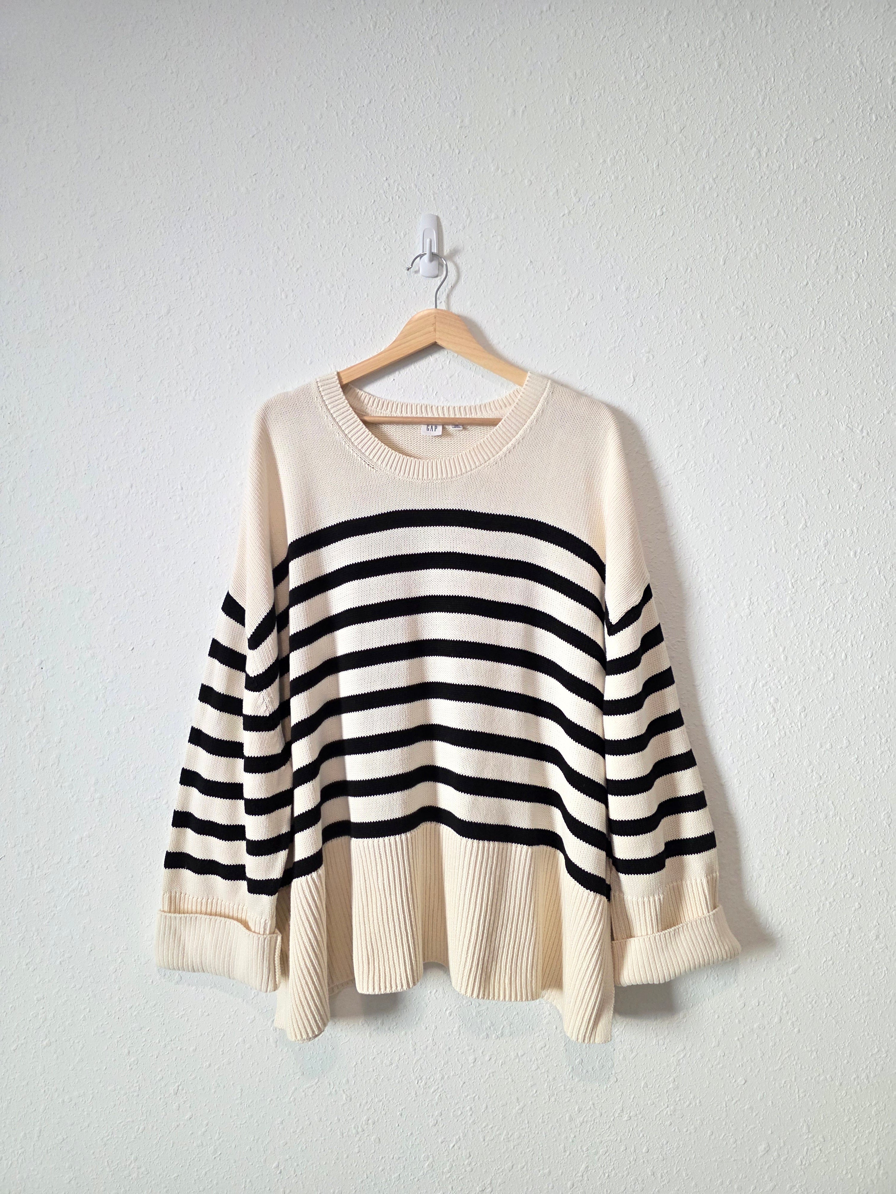 Gap Striped Cotton Sweater (XXL)