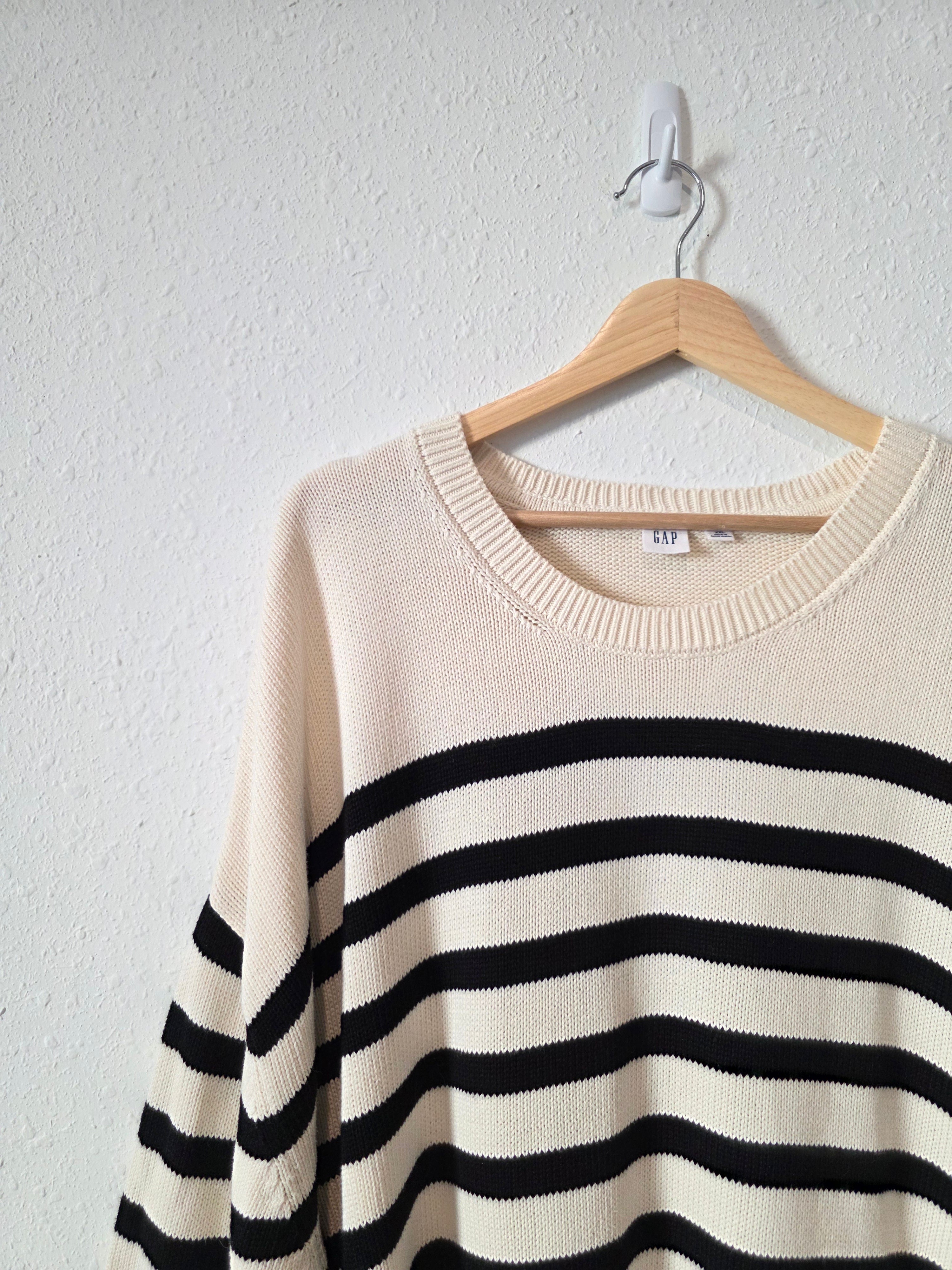 Gap Striped Cotton Sweater (XXL)