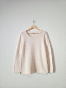 LL Bean Cotton Crewneck Sweater (L)