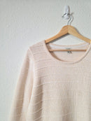 LL Bean Cotton Crewneck Sweater (L)