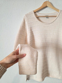 LL Bean Cotton Crewneck Sweater (L)