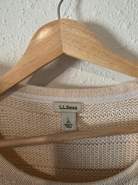 LL Bean Cotton Crewneck Sweater (L)